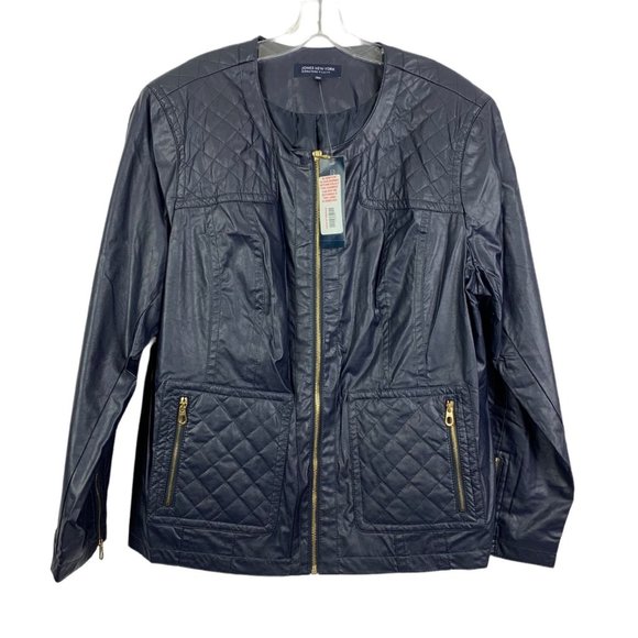 Jones New York Jackets & Blazers - Jones New York Women's Midnight Jacket
